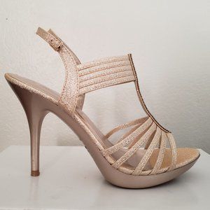 champagne heels